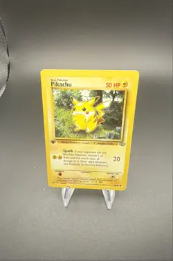 Pokemon TCG Pikachu 1st Edition Jungle 60/64 50 HP Regular Common 1999 - Image 1