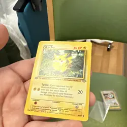 Wizards Pokemon TCG Pikachu 60/64 Jungle 1st Ed Common English 1999 - Image 3
