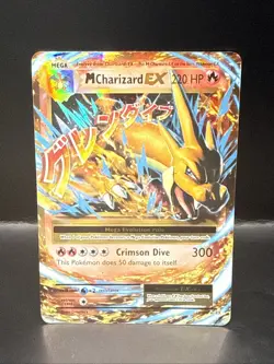 Pokemon TCG M Charizard EX 13/108 Evolutions 2016 Holo Ultra Rare Card - Image 2