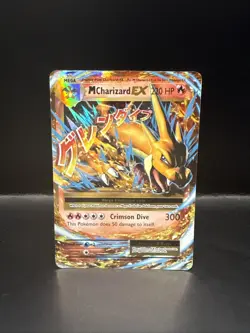 Pokemon TCG M Charizard EX 13/108 Evolutions 2016 Holo Ultra Rare Card - Image 3