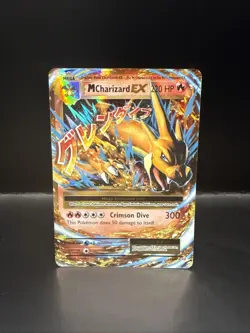 Pokemon TCG M Charizard EX 13/108 Evolutions 2016 Holo Ultra Rare Card - Image 4