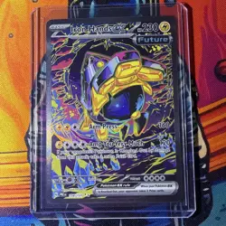 Pokemon Iron Hands ex 154/131 Prismatic Evolutions Special Illustration Rare NM - Image 1