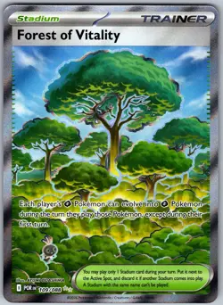 Forest of Vitality 109/088 HOLO Ultra Rare Perfect Order Pokemon NM - Image 1