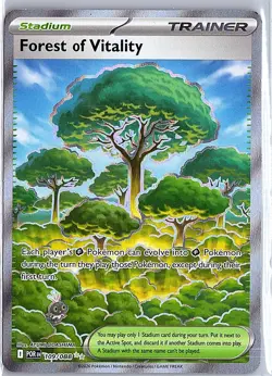 Forest of Vitality 109/088 Ultra Rare Perfect Order Pokemon Holo NM - Image 1