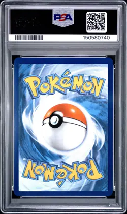 PSA 9 MINT 2025 POKEMON WHT EN-WHITE FLARE #136 PURRLOIN ILLUSTRATION RARE - Image 2