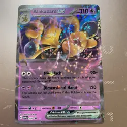 Pokemon TCG Alakazam ex 050 SVP Promo Sv: Scarlet & Violet Promo Cards Near Mint - Image 1