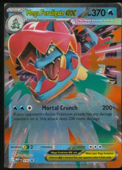 Mega Feraligatr ex 036 Holo Promo Jumbo Cards Pokemon Near Mint - Image 1