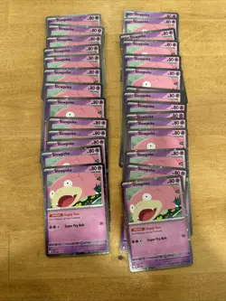 Pokemon Tcg Slowpoke Cosmos Holo Promo 086 Lot Of 28 Near Mint Cards - Image 1