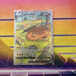 Pokemon SWSH: Sword & Shield Promo Cards Charizard V SWSH260 UPC - Image 1