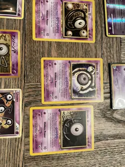 Unown Pokemon Cards. Group Of 9. 1 Holo. 1 Platinum. 3 1st Editions. Near Mint - Image 4