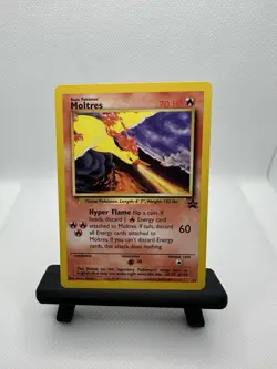 Pokemon Cards Moltres #21 Naoyo Kimura Corrected Black Star Promo Rare Near Mint - Image 1