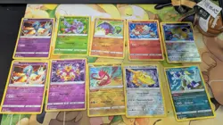 Pokemon Radiant Bundle 10 Cards, Near Mint Condition Shiny - Image 1
