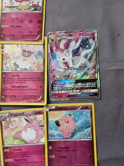 Pokemon TCG Fairy Bundle 15 Cards Near Mint Condition - Image 4