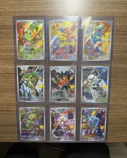 Complete Set of 9 Pokemon TCG First Partner Series 2 Promo Cards Near Mint - Image 1