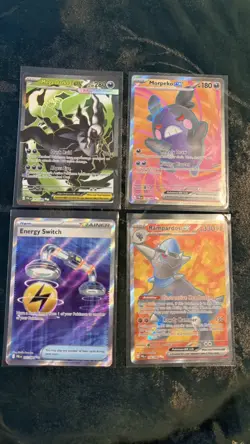 Pokemon TCG Pitch Black Bundle x4 - Full Art Cards - Near Mint - Image 1