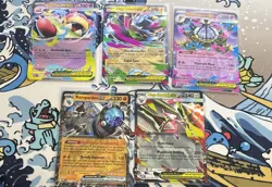 Pokemon TCG Pitch Black Ex Bundle X 5 Cards Near Mint Condition No Dupes - Image 1