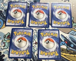 Pokemon TCG Pitch Black Ex Bundle X 5 Cards Near Mint Condition No Dupes - Image 2