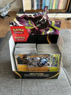 Bundle of 300 genuine Pitch Black Pokemon TCG cards in near mint condition - Image 1
