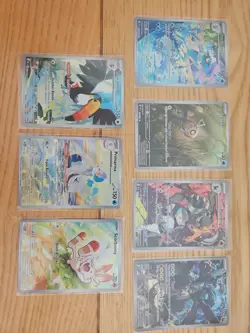 Pokemon TCG Illustration Rare Bundle x 7 Cards NM Near Mint - Image 1