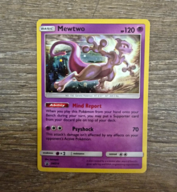 The Pokemon Company Pokemon TCG Mewtwo SM214 Promo Holo Basic 120 HP EN - Image 1