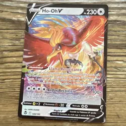 Ho-Oh V 140/195 Silver Tempest Ultra Rare Holo Spanish 2022 Pokemon TCG - Image 1