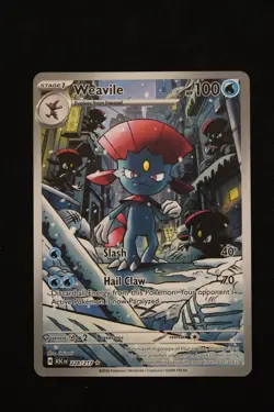 Weavile 228/217 Illustration Rare Ascended Heroes Full Art Holo Pokemon TCG NM - Image 1