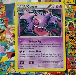Gengar 60/162 Breakthrough Holo Rare Holo English 130 HP Stage 2 Pokemon TCG - Image 1