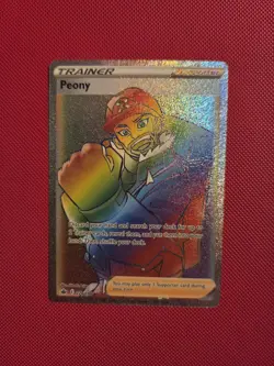 Pokemon TCG Peony Sword & Shield - Chilling Reign 220/198 Holo Secret Rare - Image 1