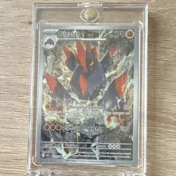 Pokemon TCG Gigalith 129/086 SV: White Flare Illustration Rare Holo - Image 1