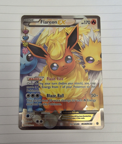 Pokemon TCG Flareon EX RC28/RC32 Generations Radiant Collection Holo 2016 170 HP - Image 1