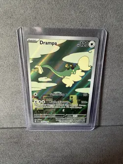 Pokemon Drampa 184/162 Holo Rare Temporal Forces English Basic 120 HP 2024 - Image 1