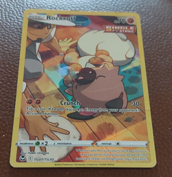 The Pokemon Company Pokemon TCG Rockruff TG07/TG30 SWSH12 TG Holo 70HP EN 2022 - Image 1