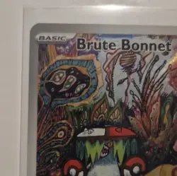 Pokemon TCG 2023 SV04 Paradox Rift Brute Bonnet 207/182 Illus Rare Holo EN - Image 2