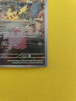 Pokemon TCG Pikachu 173/165 SV Scarlet & Violet 151 Illustration Rare Holo - Image 2