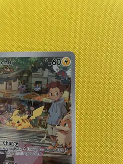 Pokemon TCG Pikachu 173/165 SV Scarlet & Violet 151 Illustration Rare Holo - Image 5