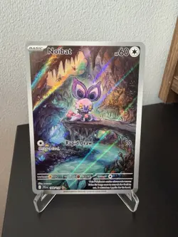 Pokemon TCG Journey Together Noibat Card 169/159 Illustration Rare - Image 1