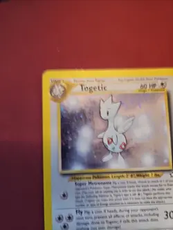 Pokemon TCG Togetic Neo Genesis Holo Card 16/111 Unlimited Rare - Image 3