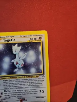 Pokemon TCG Togetic Neo Genesis Holo Card 16/111 Unlimited Rare - Image 4