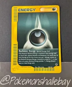 Darkness Energy 158/165 - Expedition Base Set *NM* Rare Pokemon Card - Image 1