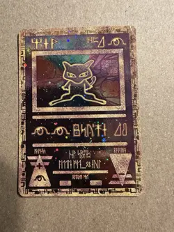 Pokemon Card Ancient Mew - Hieroglyphic Promo - Holo - Nintendo - Image 1
