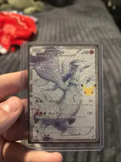 Pokemon Reshiram Full Art Holo Card 113/114 Celebrations Classic Collection C - Image 1