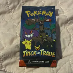 Pokemon TCG Trick or Trade 20-Pack Lot, 3 Cards Each, English Mini Packs - Image 2
