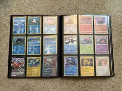 Pokemon Card Binder Lot 350 Cards Modern Vintage Holo’s Reverse Mixed Lot - Image 4