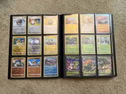 Pokemon Card Binder Lot 350 Cards Modern Vintage Holo’s Reverse Mixed Lot - Image 5