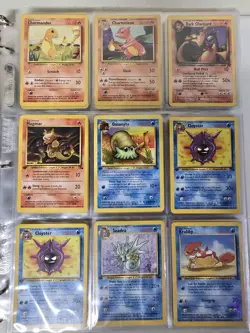 Vintage Pokemon Cards With Binder 100+ /90s - Image 1
