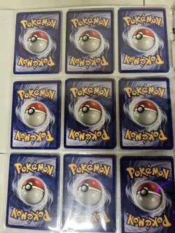 Vintage Pokemon Cards With Binder 100+ /90s - Image 4