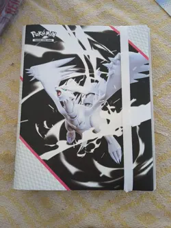 White Flare Binder Folder Pokemon TCG Scarlet & Violet NEW No Cards - Image 1