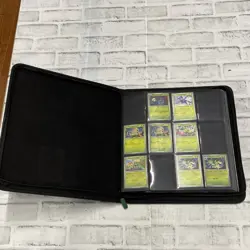 Vault X Green 12 Pocket Exo-Tec Zip Binder VaultX - Pokemon Binder + Cards - Image 2
