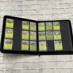 Vault X Green 12 Pocket Exo-Tec Zip Binder VaultX - Pokemon Binder + Cards - Image 3