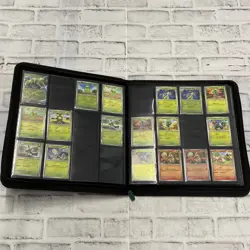 Vault X Green 12 Pocket Exo-Tec Zip Binder VaultX - Pokemon Binder + Cards - Image 4